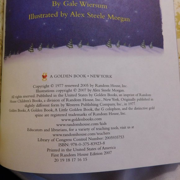 Favorite Little Golden Books for Christmas 5 Book Box Set - Picture 8 of 10